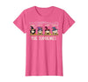 RBG Supremes Court cute gift THE SUPREMES Halloween Cute Woman Supreme Court Justices RBG T-Shirt - size chart