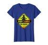 Mademark Baby Zombie On Board Pregnant Halloween Design T-Shirt - size chart