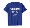 Halloween Apparel 2017 Vroom! I'm A Car Halloween Costume Tshirt - size chart