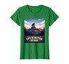 Mademark Life Is Better Up High Monkey Design T-Shirt - Women - size chart
