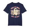 Groovy This is Some Boo Sheet Ghost Halloween Tee This is Some Boo Sheet Retro Halloween Costume for Men Women T-Shirt -