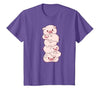 Pink Kawaii & Anime Stuff Pigs On A Pile - Cute Kawaii Anime - Pig Aesthetic Japanese T-Shirt - size chart
