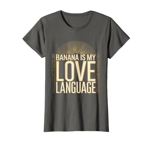 Mademark Banana Is My Love Language Monkey Design T-Shirt - Women - size chart
