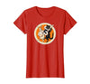 The Persnickety Owl Vintage Halloween Ephemera The Black Cat Magazine Halloween Cat Rabbit and Banjo T-Shirt - size chart