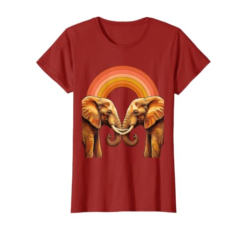 Mademark Be Kind Elephant Gentle Touch Illustration T-Shirt - Women - size chart