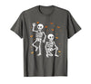 Funny Halloween Trump Skeleton Trump Design Funny Halloween Trump Skeleton Trump T-Shirt - size chart