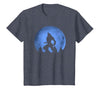 Ideas Halloween costume " Wolf moon " Wolf Halloween Costume Werewolf Blue Moon Scary for Men Boys T-Shirt - size chart