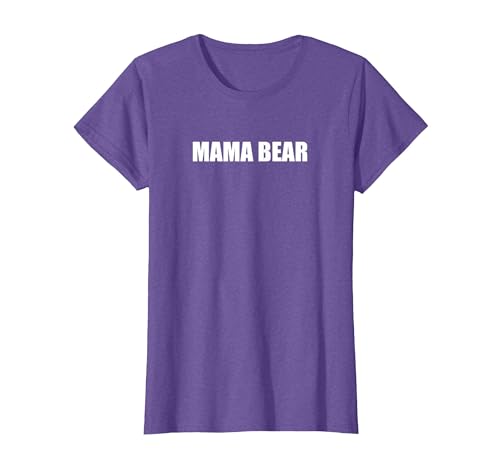 Mademark Mama Bear T-Shirt - size chart