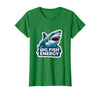 Mademark Big Fish Energy Shark Graphic Design T-Shirt - size chart