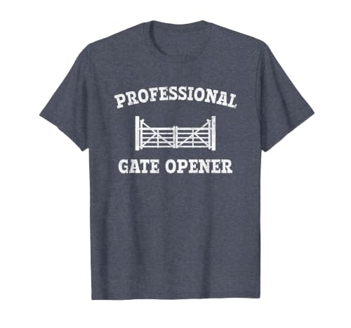 cow apparel Professional gate Opener, Cow Gate Opener T-Shirt - size chart