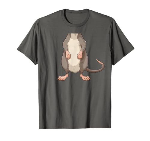 Mouse Headless Halloween Clothing Co. Funny Mouse Headless Rat Body Last Minute Halloween T-Shirt - size chart