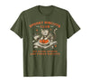 spooky biscuits club shirt Spooky Biscuits Club we Raise Spirits and Knead Biscuits T-Shirt - size chart