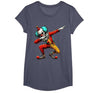 Creepy Halloween Dabbing Dab Dance Dabbing Creepy Clown Scary Halloween Dab Dance T-Shirt - size chart