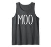 Moo Im A Cow Costume Shirts Moo Shirt Funny Adult Men Women Cow Goes Moo Costume Tank Top - size chart
