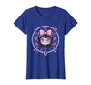 Mademark Women's Cute Vampire Girl Halloween Graphic Design T-Shirt - size chart
