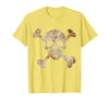 Halloween Designs. Pirate Flag Skull and Crossbones Skeleton Graphic Halloween T-Shirt - size chart