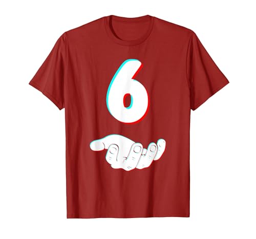 Cool Six Seven Meme Design Couple Matching Him Her Funny 67 Six Seven Meme Couple Matching Halloween Costume T-Shirt - size