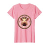Mademark Blessed by the Pig Funny Farm Animal Design T-Shirt - size chart