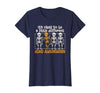 Orange Ribbon ADHD Awareness clothing Halloween Skeleton ADHD Awareness T-Shirt - size chart