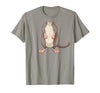 Mouse Headless Halloween Clothing Co. Funny Mouse Headless Rat Body Last Minute Halloween T-Shirt - size chart