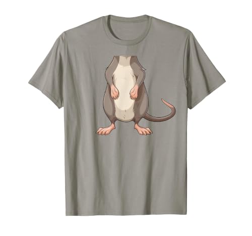 Mouse Headless Halloween Clothing Co. Funny Mouse Headless Rat Body Last Minute Halloween T-Shirt - size chart