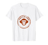Mademark Chaos Is My Cardio Funny Monkey Design T-Shirt - Men - size chart