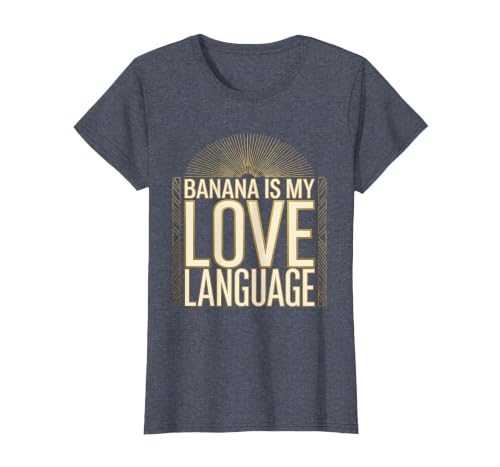 Mademark Banana Is My Love Language Monkey Design T-Shirt - Women - size chart