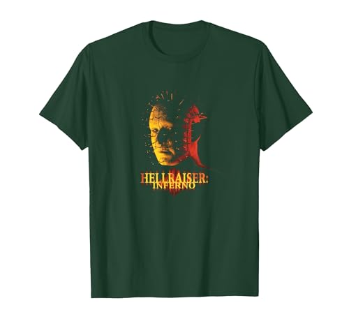 Hellraiser Movie Inferno Pinhead Puzzle Horror PAPL14590 T-Shirt - size chart