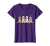 Spooky Golden Retriever Dogs Mummy Halloween Tee Golden Retriever Dog Witch Mummy Ghost Boo Costume Halloween T-Shirt - size