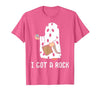 Funny Halloween Vibes Trick Or Treating I Got A Rock Funny Halloween Trick Or Treating Ghost T-Shirt - size chart