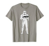 Star Wars Halloween Stormtrooper Mummy Wraps T-Shirt - size chart