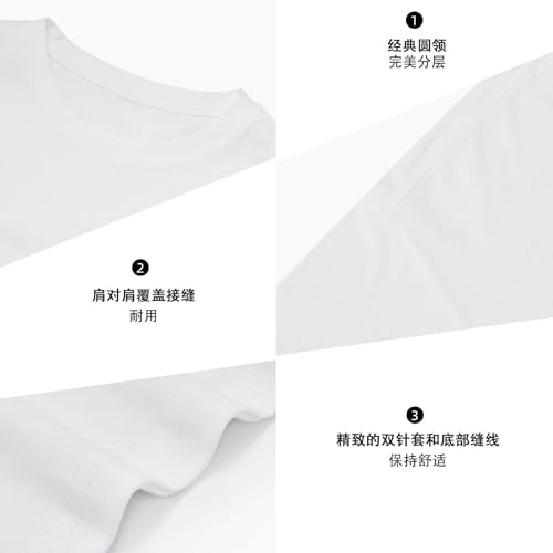 DRTGEDS Horses Running Art Printing Short Sleeve Cotton Lightweight Pullover Summer Casual Sweatshirts - size chart