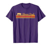 Showing Cattle T-Shirts And Apparel Show Dad - Fun Distressed Look for Showing Pigs T-Shirt - size chart