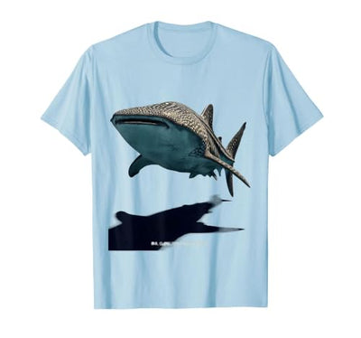 Big Slow and Unbothered Whale Shark Design T-Shirt