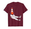 Halloween Shirts Traffic Cone Men Women Kids Traffic Cone Halloween Costume Funny Lazy Men Women Kids T-Shirt - size chart