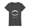 Mademark Pretty Teeth Deadly Bite Shark Women Design T-Shirt - size chart