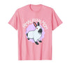 Himalayan Rabbit Mom T-Shirt — design detail