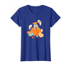 Disney Winnie The Pooh Halloween Cute Eeyore Pumpkin Patch T-Shirt - size chart