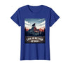 Mademark Life Is Better Up High Monkey Design T-Shirt - Women - size chart