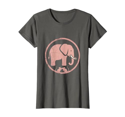 Mademark Be Kind Elephant and Mouse Gentle Touch Design T-Shirt - Women - size chart