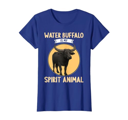 Water Buffalo Lovers Shop Water Buffalo is My Spirit Animal Water Buffalo T-Shirt - size chart