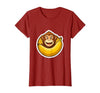 Mademark Monkey Eating Oversized Banana Slice Graphic T-Shirt - Women - size chart
