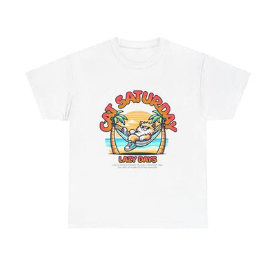 GENERIC cat Unisex Heavy Cotton Tee White