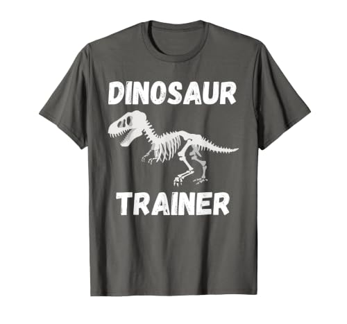 Dinosaur Trainer Costume Halloween Dino Skeleton T-Shirt - size chart