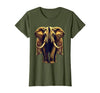 Mademark Ornate Parade Elephant Illustrated Graphic T-Shirt - Women - size chart