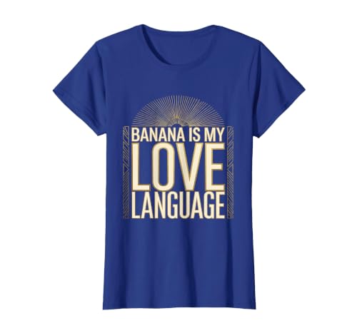 Mademark Banana Is My Love Language Monkey Design T-Shirt - Women - size chart