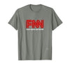 Fake News Network #fakenews Funny Trump Halloween Costume T-Shirt - size chart