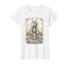 Marching Band Mom Tarot Card Skeleton Halloween Marching Band Mom Tarot Card Skeleton Mom Musical Instrument T-Shirt - size