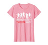Zombie Dance Costume Halloween Party Tee Funny Zombie Halloween Shirt I’m Just Here to Thriller Dance T-Shirt - size chart