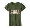Spooky Golden Retriever Dogs Mummy Halloween Tee Golden Retriever Dog Witch Mummy Ghost Boo Costume Halloween T-Shirt - size